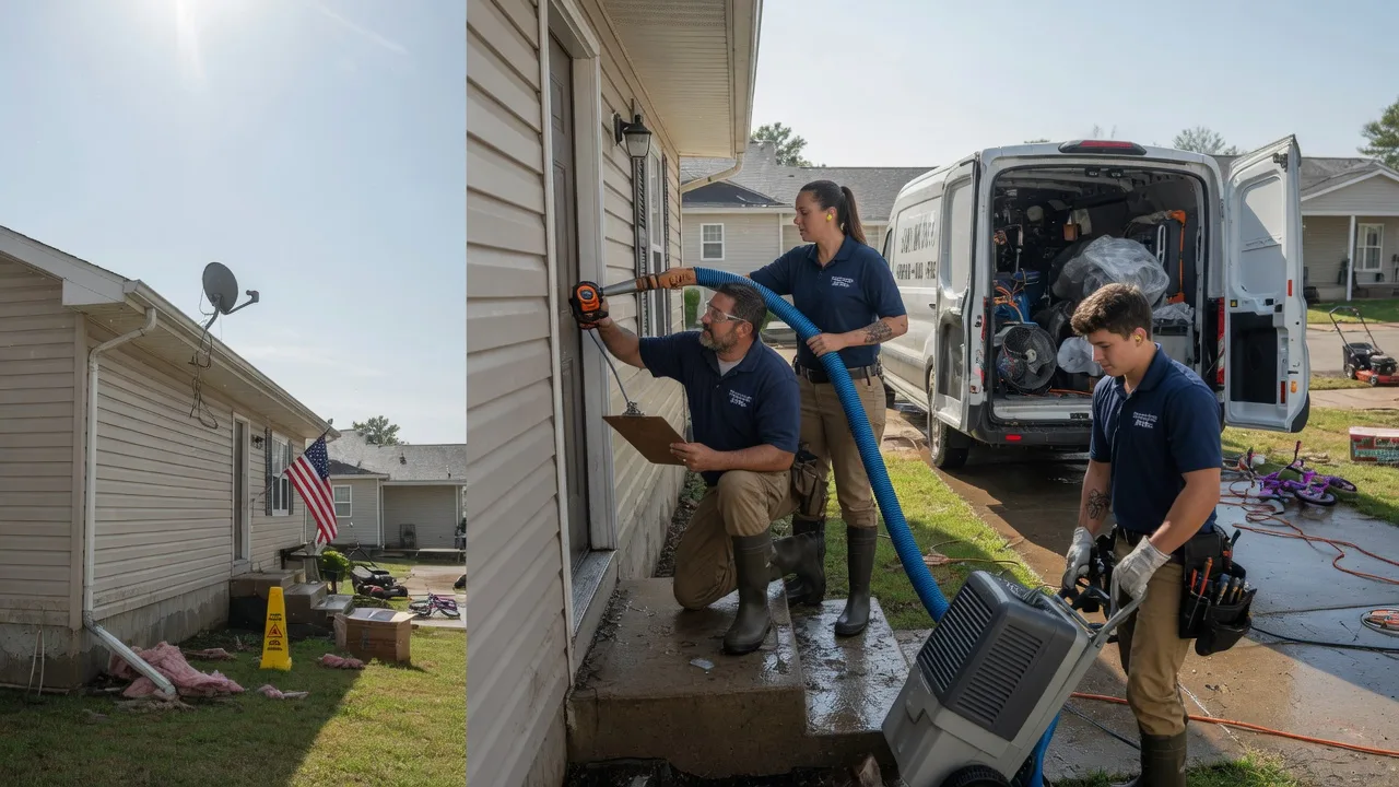 Ceiling Water Damage Restoration in Lake City, IA near me